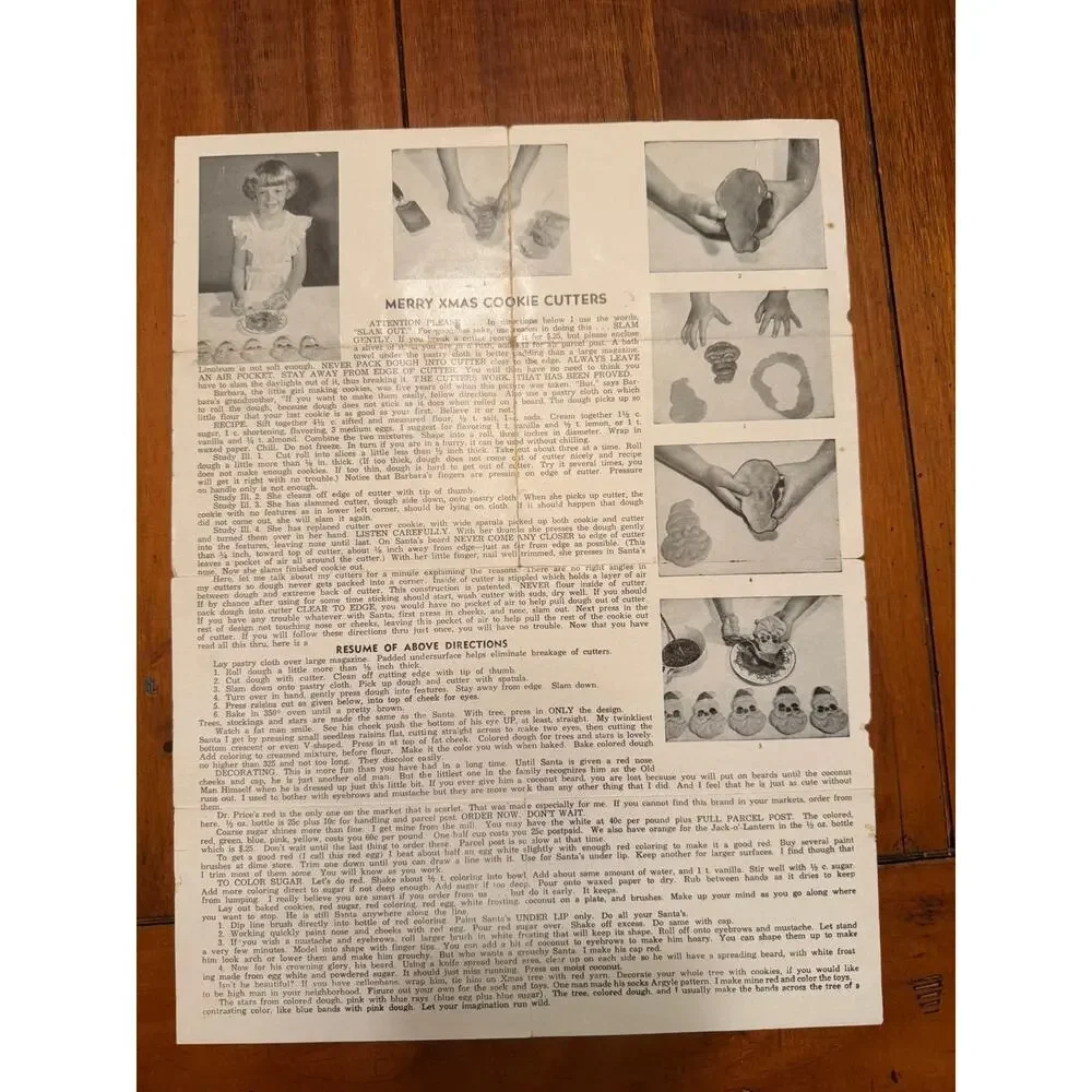 3 Vintage Aunt Chick's Pastry Kit Cookie Cutter Brochures Tulsa OK Chickadees